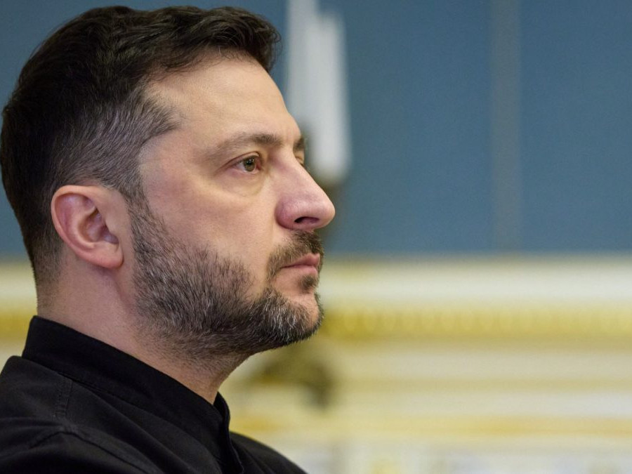 Ukrajinský prezident Volodymyr Zelenskyj.