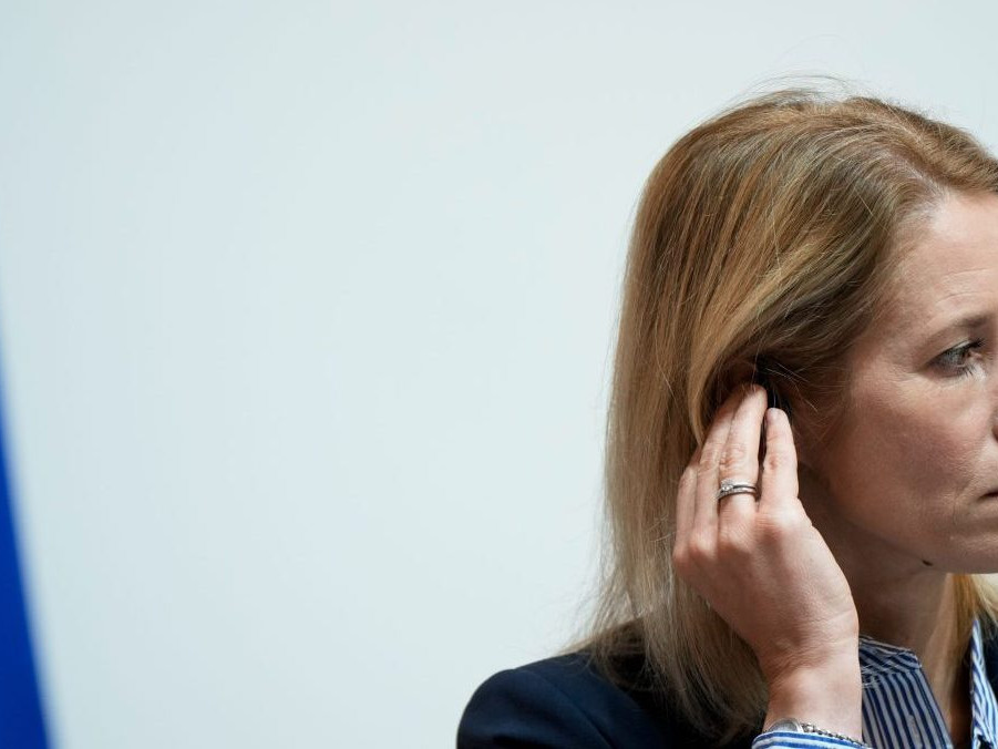 Kaja Kallasová pricestovala na rokovania do Kyjeva.