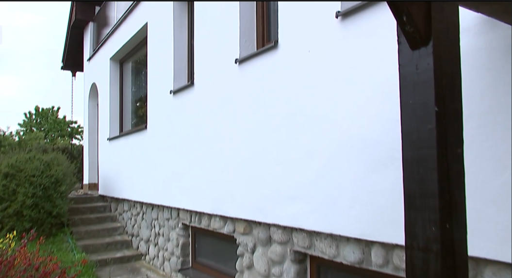 Na snímke dom manželov Poloreckých.