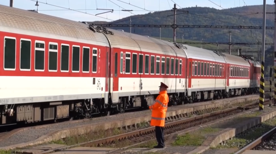 železničná stanica v Krompachoch