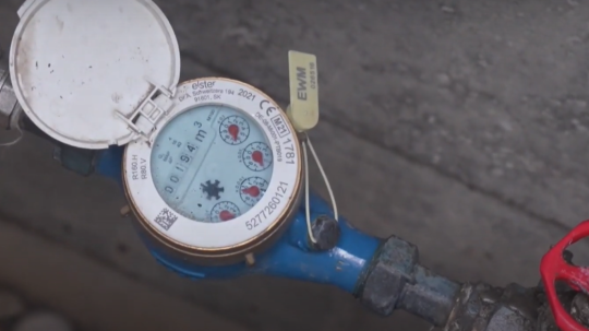 Na snímke vodomer.