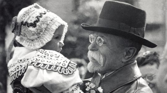 Prezident prvej ČSR Tomáš Garrigue Masaryk.