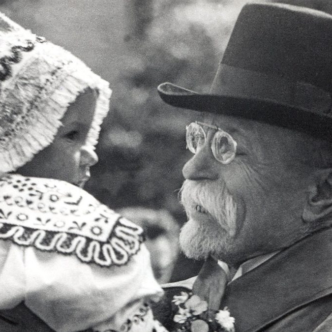 Prezident prvej ČSR Tomáš Garrigue Masaryk.