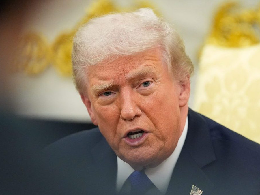 Na snímke Donald Trump.