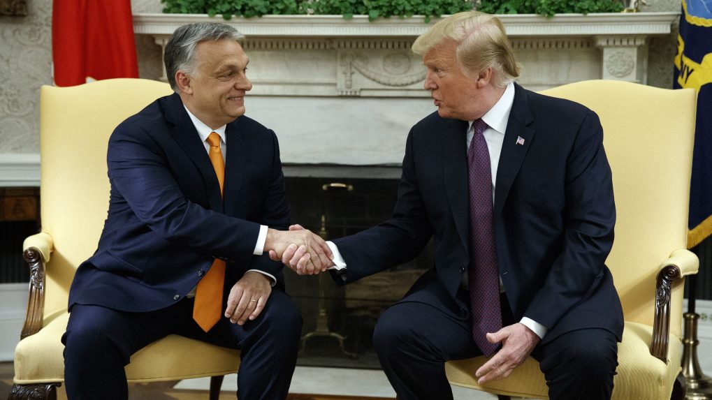 Stretnutie Donalda Trumpa a Viktora Orbána z roku 2019.