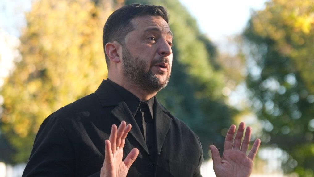 Ukrajinský prezident Volodymyr Zelenskyj.