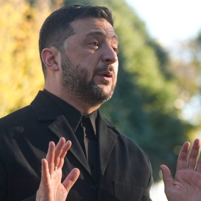 Ukrajinský prezident Volodymyr Zelenskyj.