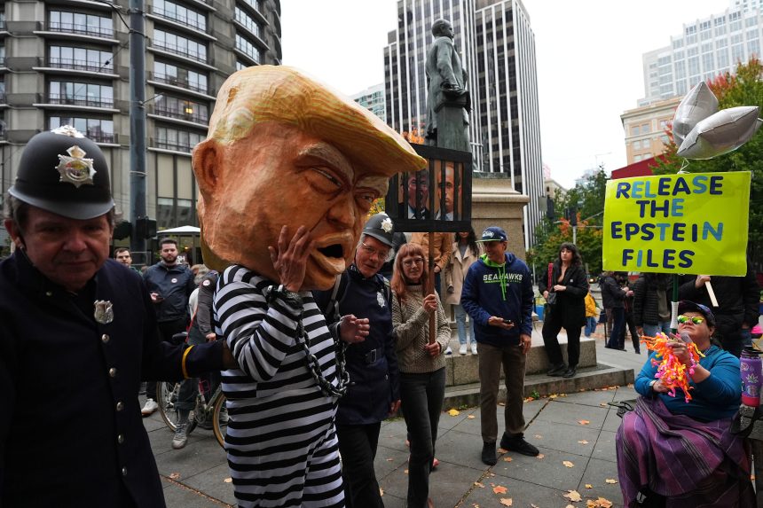 Na snÃƒÂ­mke protest v USA pod nÃƒÂ¡zvom No kings (Ã…Â½iadni krÃƒÂ¡li).