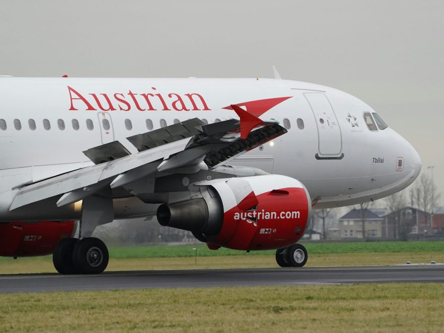 Lietadlo Austrian Airlines.