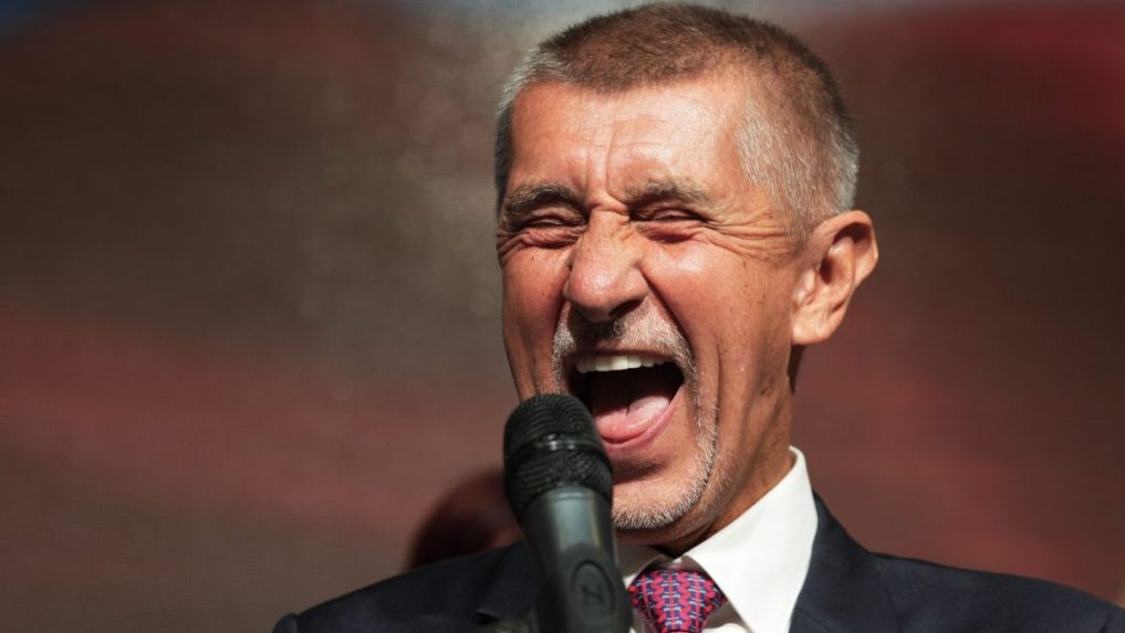 Líder víťazného hnutia ANO Andrej Babiš.