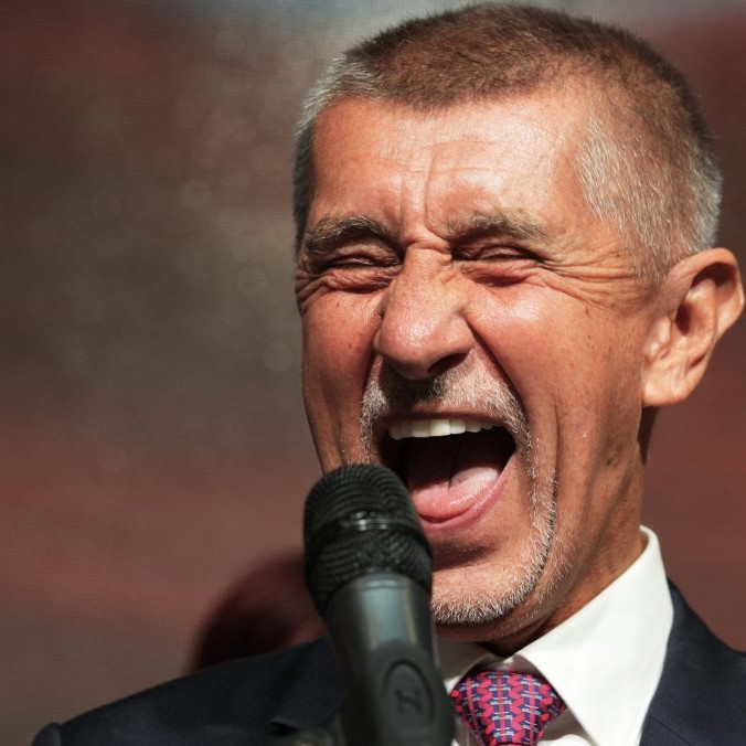 Líder víťazného hnutia ANO Andrej Babiš.