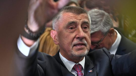 Líder víťazného hnutia ANO Andrej Babiš.
