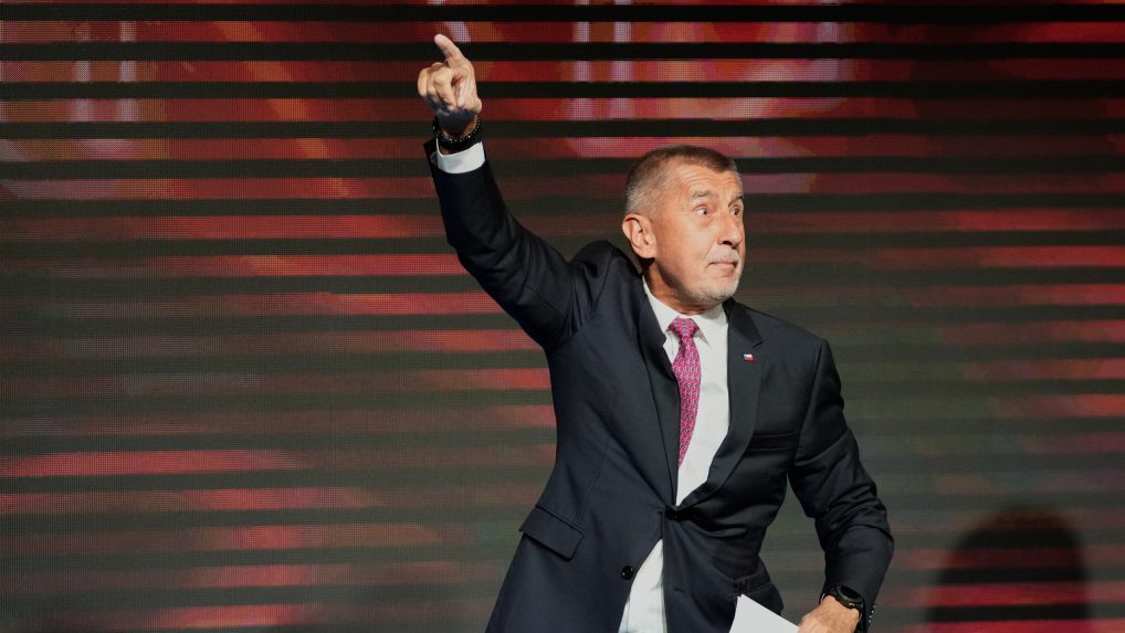 Líder víťazného hnutia ANO Andrej Babiš.
