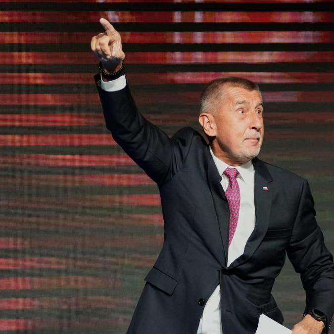 Líder víťazného hnutia ANO Andrej Babiš.