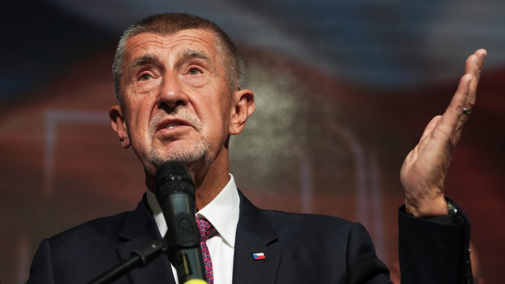 Líder víťazného hnutia ANO Andrej Babiš.
