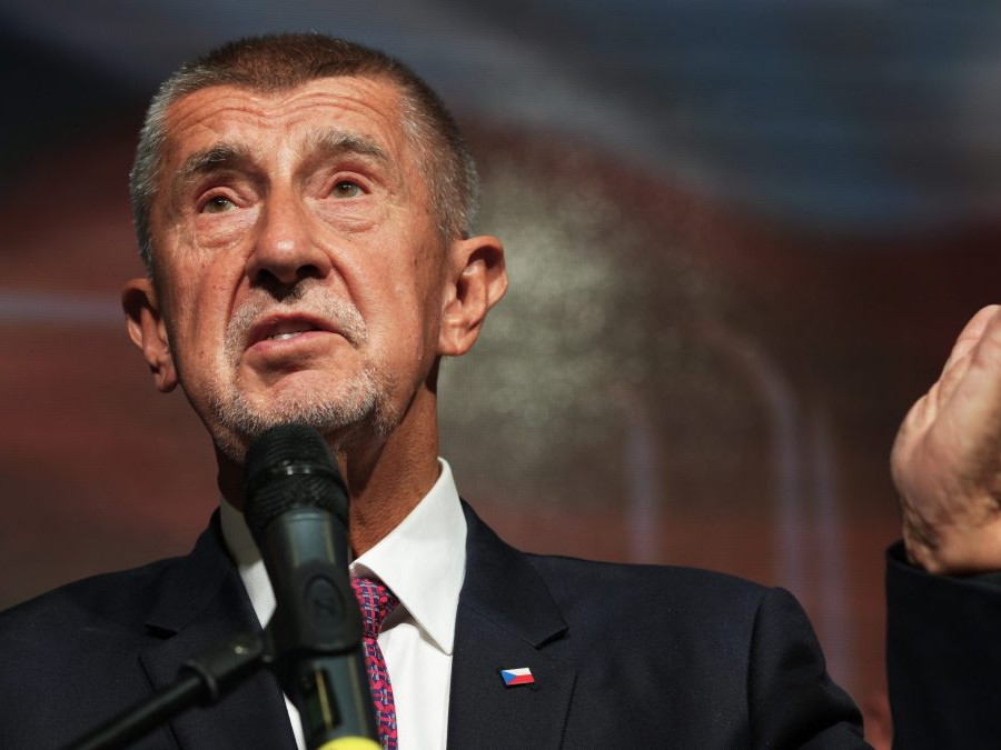 Líder víťazného hnutia ANO Andrej Babiš.