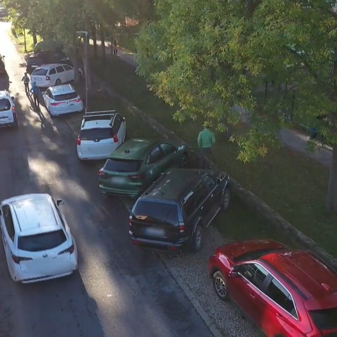 Na snímke cesta v Starej Ľubovni.