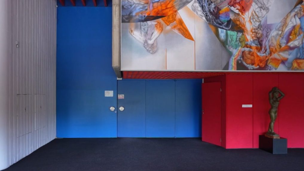 Na snímke interiér domu v Piešťanoch.