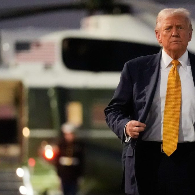 Na snímke Donald Trump.