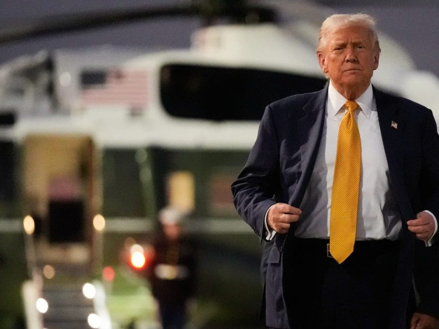 Na snímke Donald Trump.