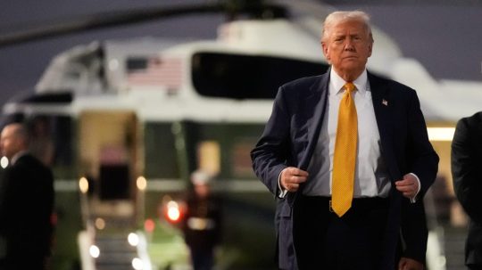 Na snímke Donald Trump.