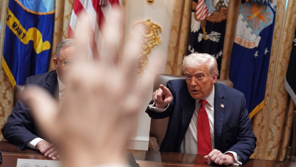 Na snímke Donald Trump.