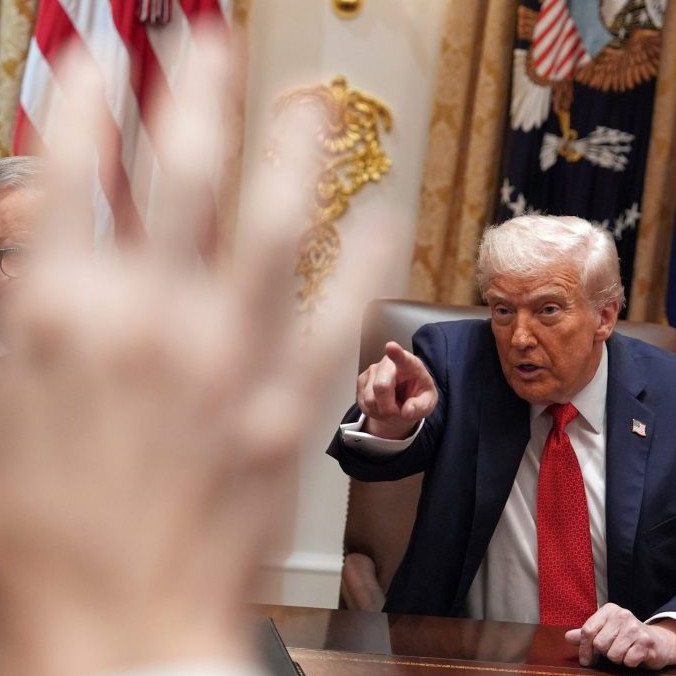 Na snímke Donald Trump.