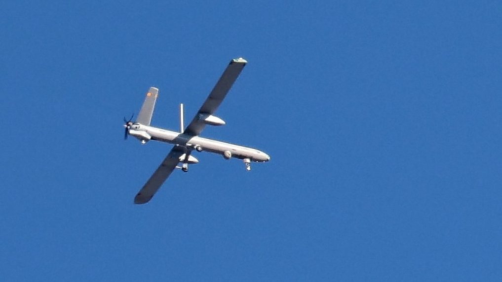 Na ilustračnej snímke dron.