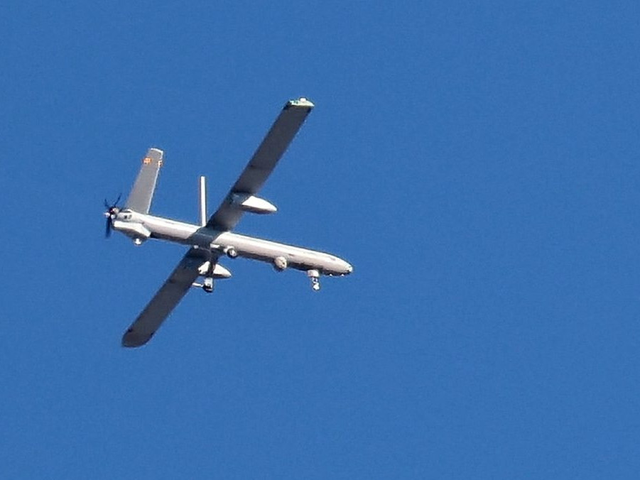 Na ilustračnej snímke dron.