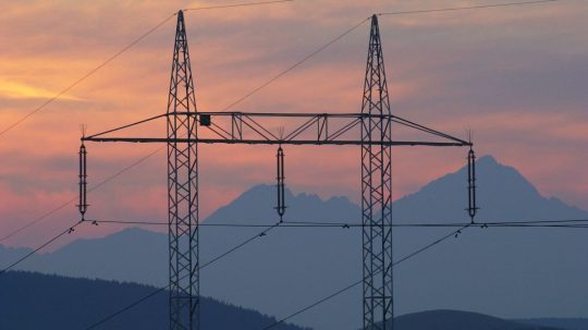 Stožiar veľmi vysokého napätia.