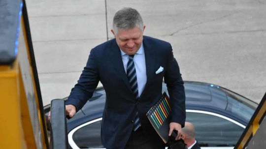 Premiér SR Robert Fico (Smer-SD).