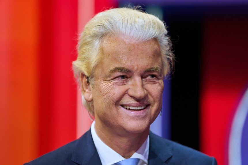 Šéf krajne pravicovej strany PVV Geert Wilders.