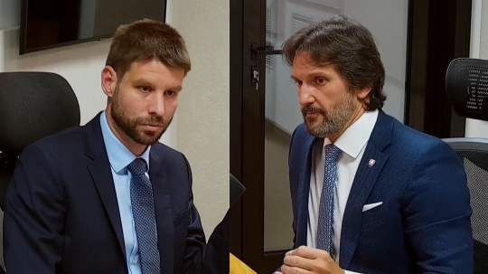 Michal Šimečka a Robert Kaliňák