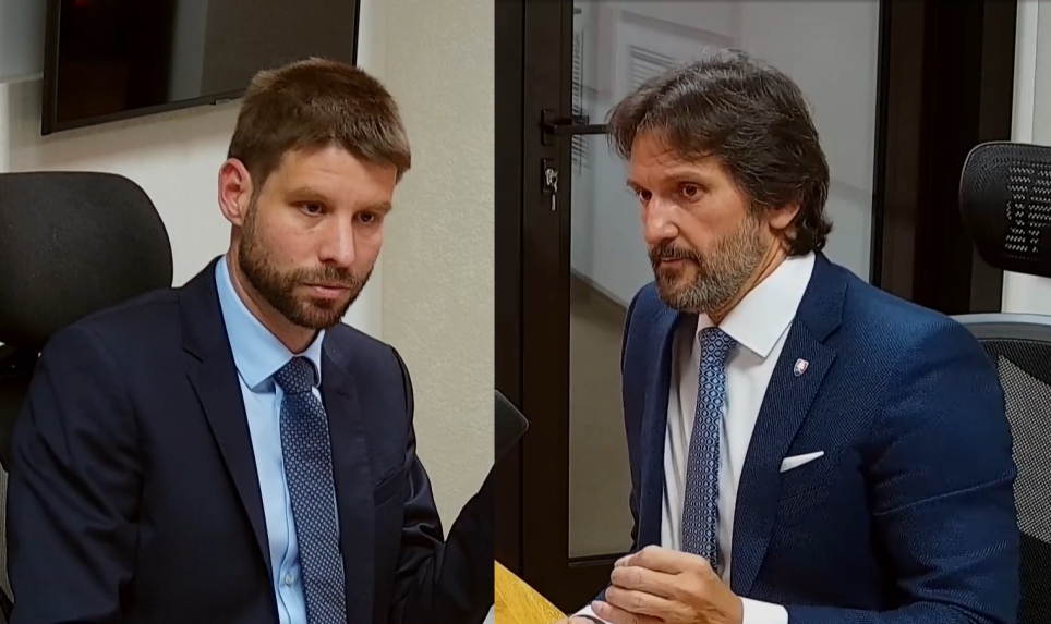 Michal Šimečka a Robert Kaliňák