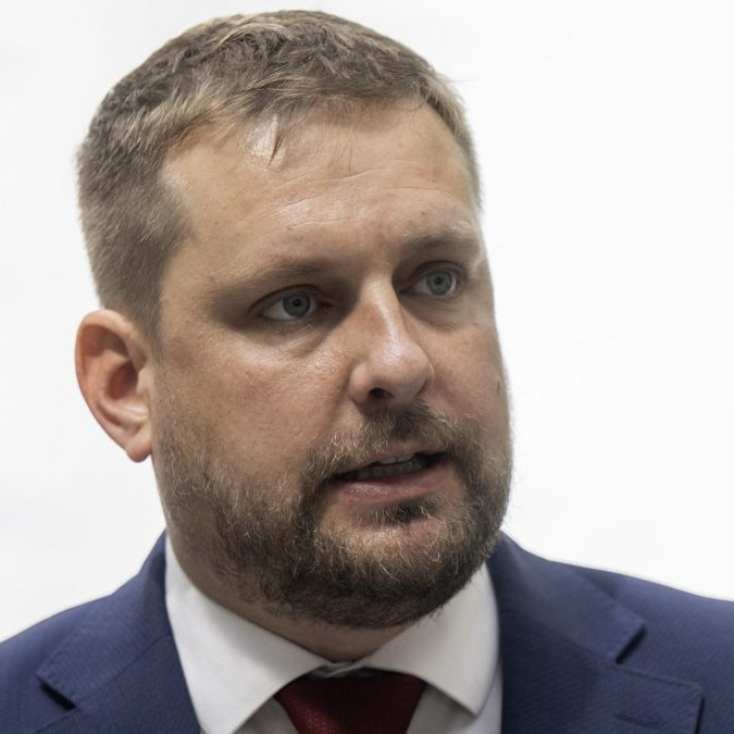 Na snímke minister zdravotníctva SR Kamil Šaško (Hlas-SD).