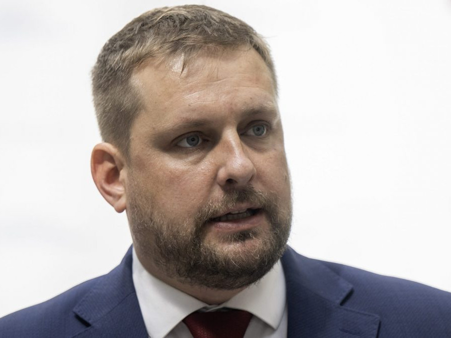 Na snímke minister zdravotníctva SR Kamil Šaško (Hlas-SD).