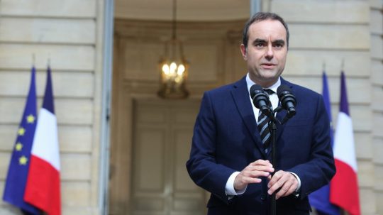 Francúzsky premiér Sébastien Lecornu.