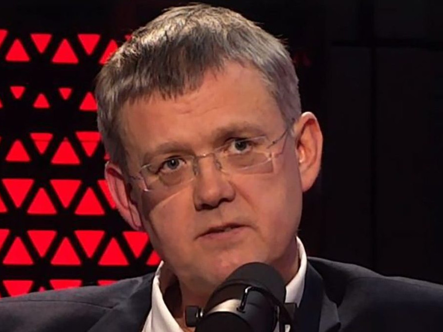 Ruský propagandista Sergej Mardan.