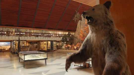 Na snímke interiér Múzea TANAP-u.