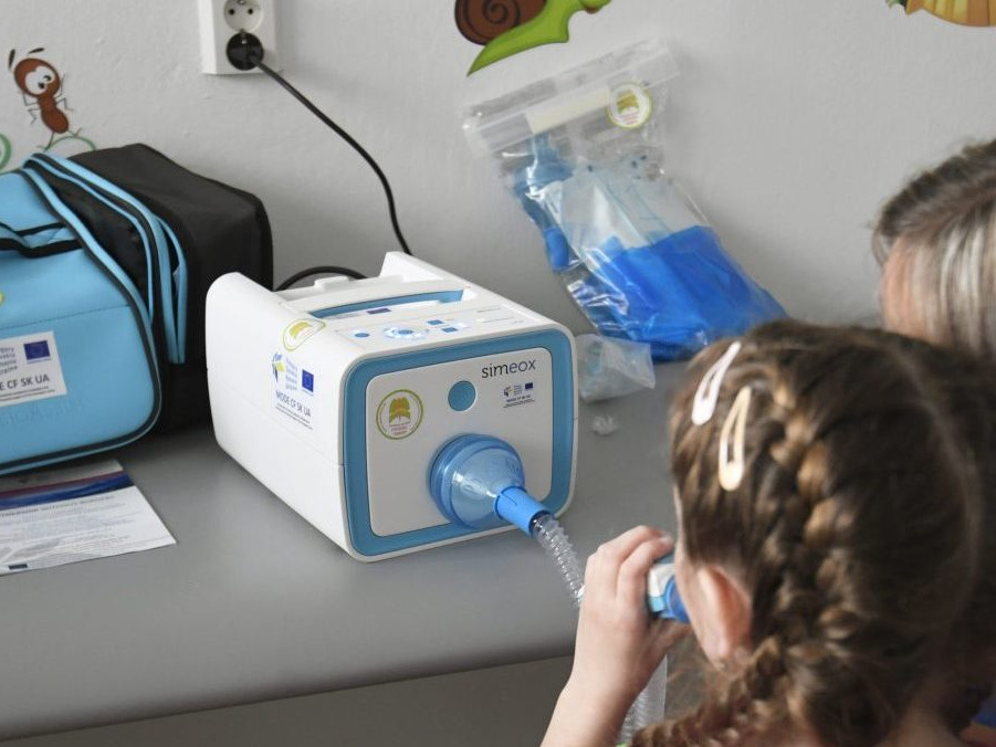 Na snímke Centrum cystickej fibrózy v Košiciach.