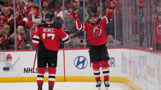 Na ilustračnej snímke Šimon Nemec počas zápasu.