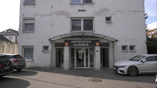 Infekčná klinika nitrianskej nemocnice.