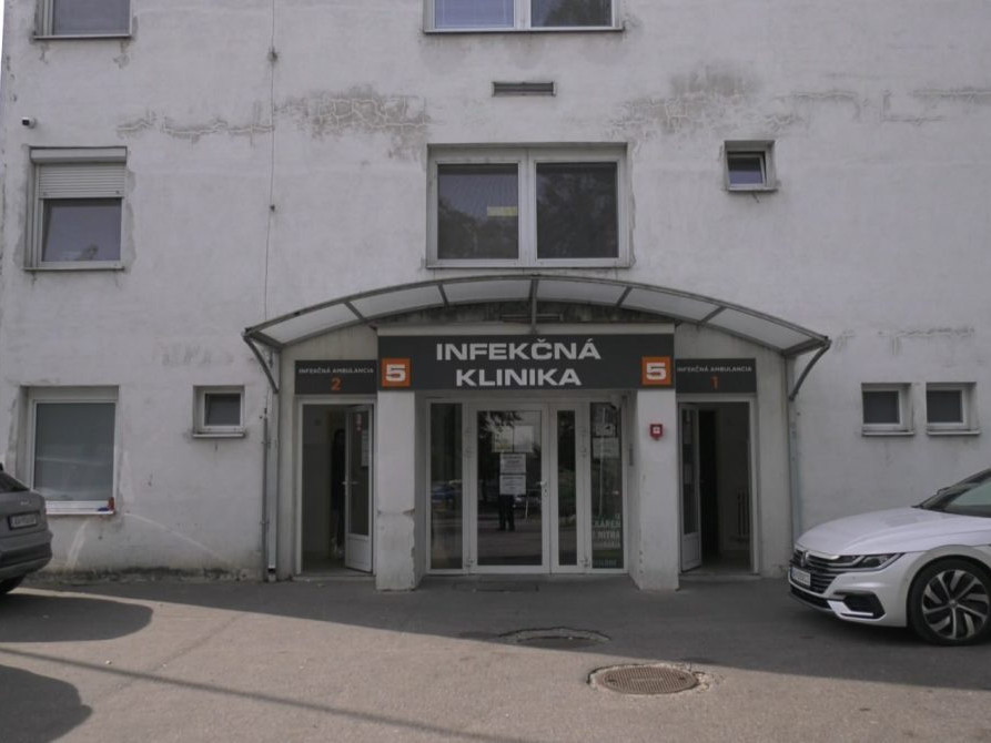 Infekčná klinika nitrianskej nemocnice.