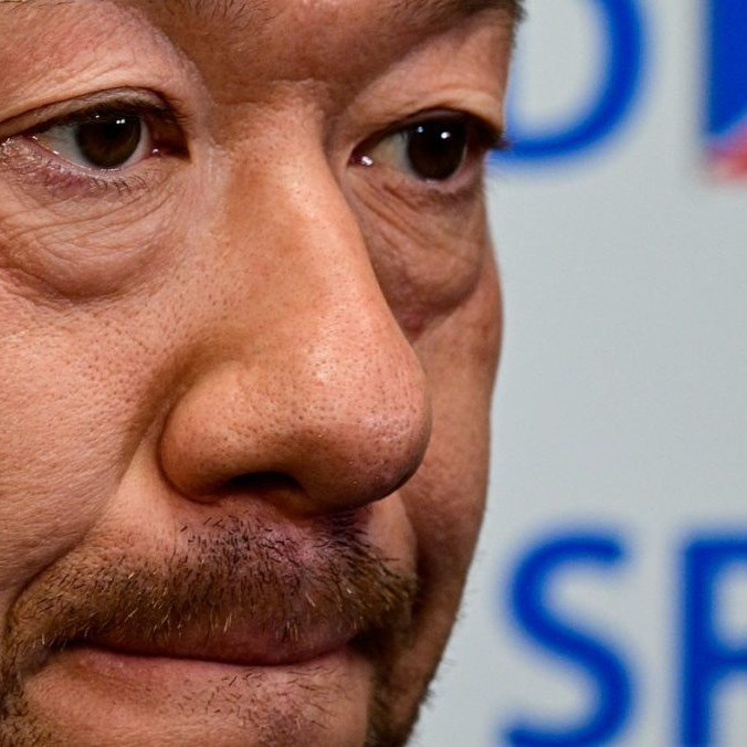 Líder SPD Tomio Okamura.