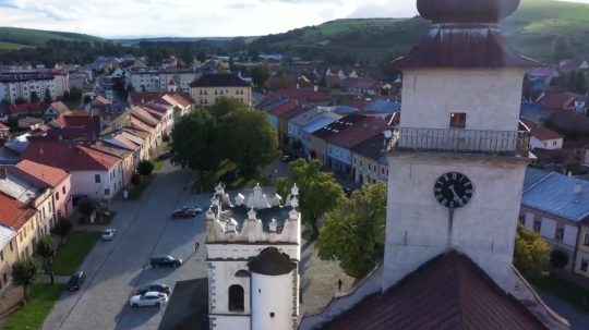 Na snímke námestie Podolínca.