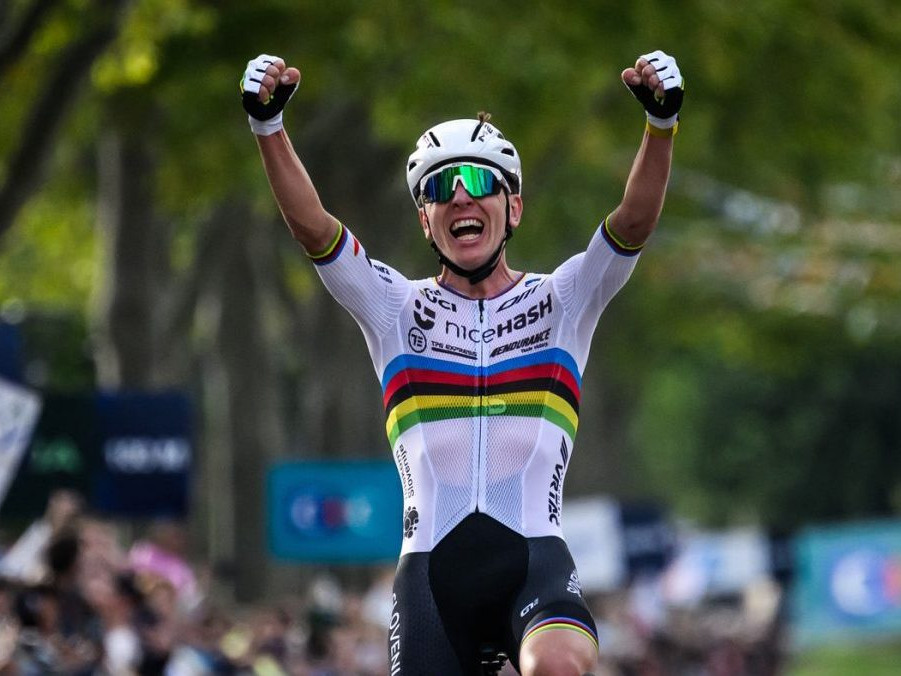 Slovinský cyklista Tadej Pogačar.