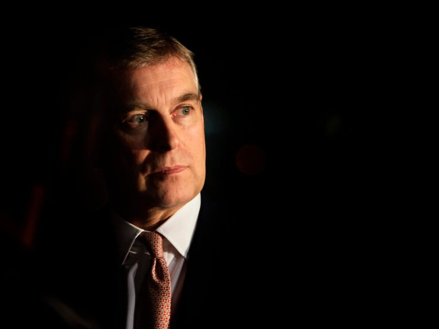 Britský princ Andrew.