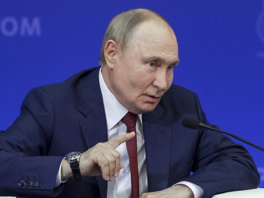 Ruský prezident Vladimir Putin.