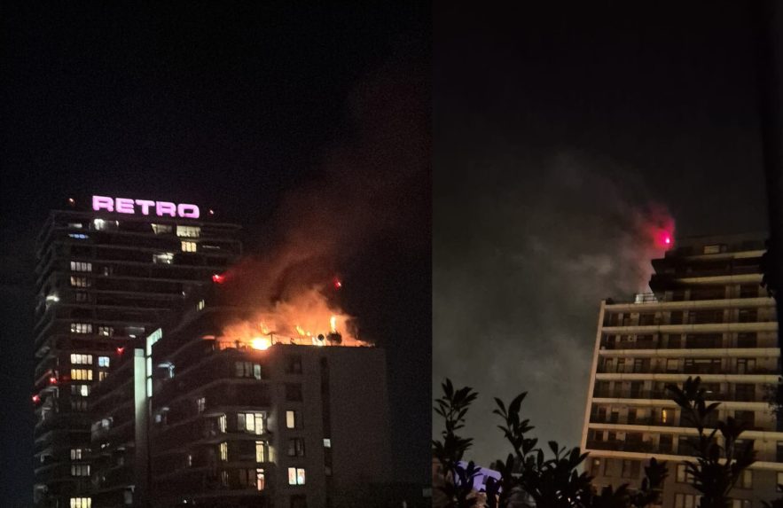 V byte v bratislavskom Ružinove vypukol požiar.