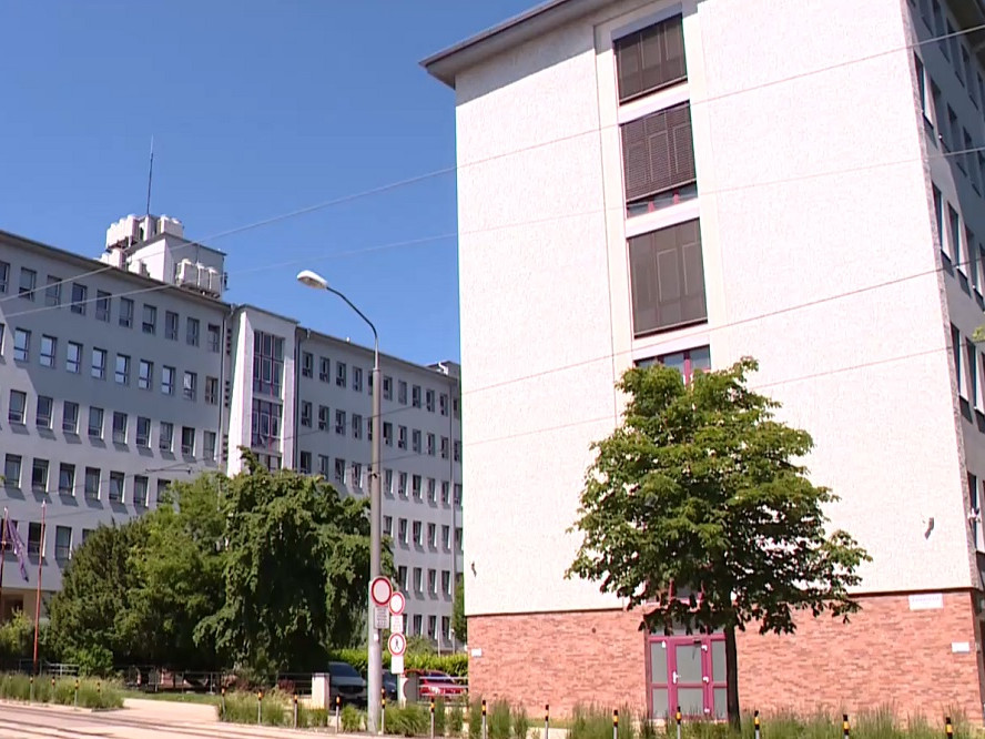 Budova ministerstva financií.